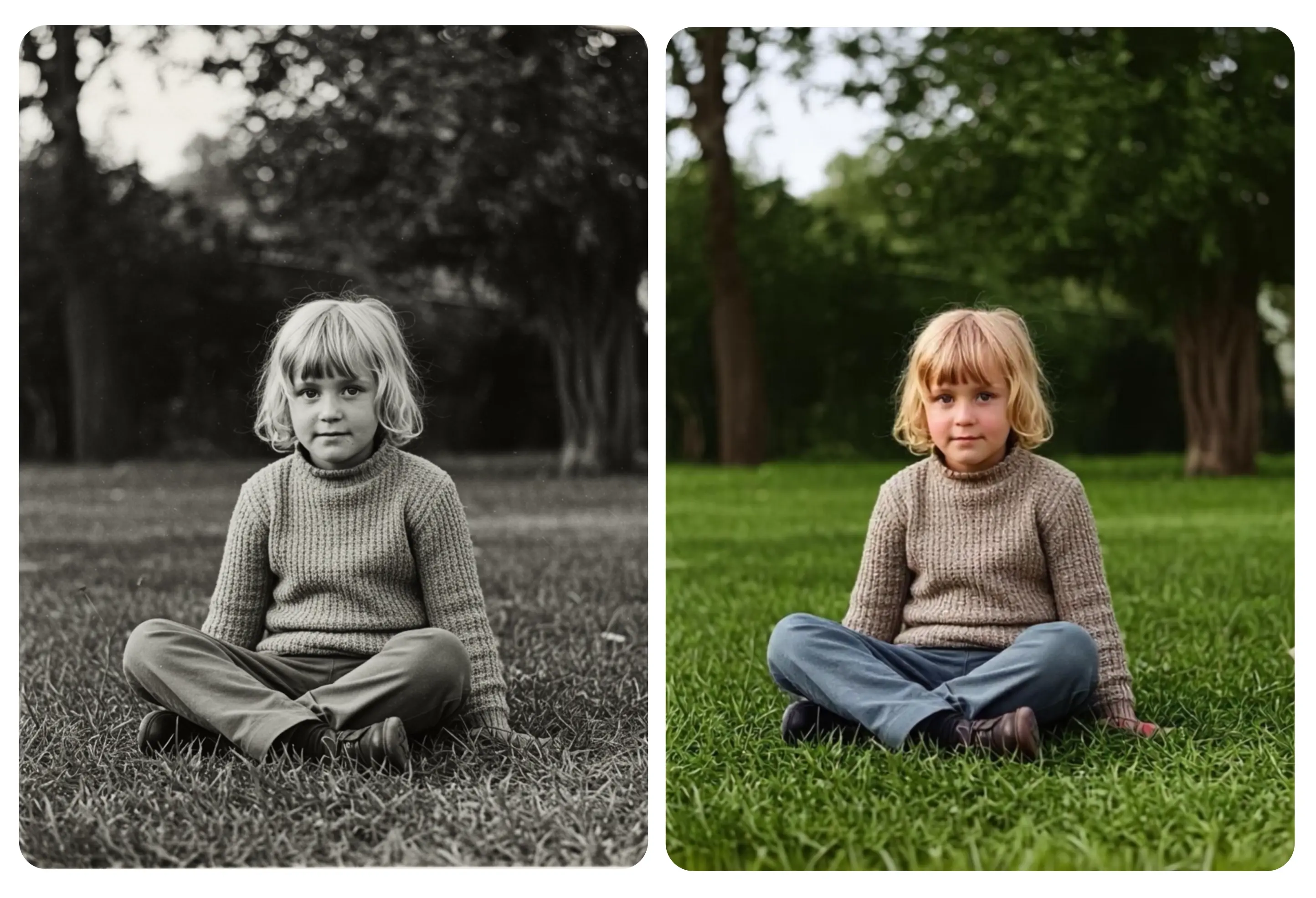 Before and after example