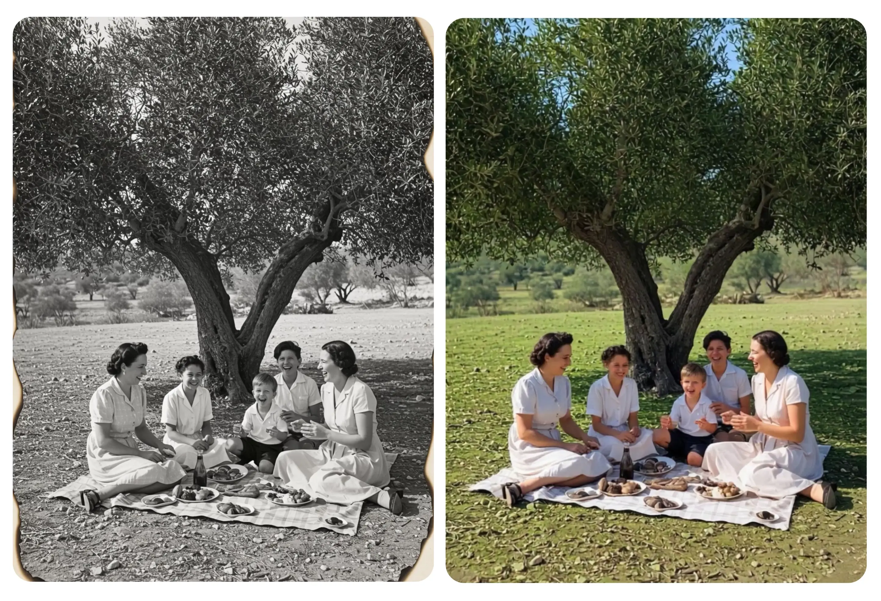 Before and after example