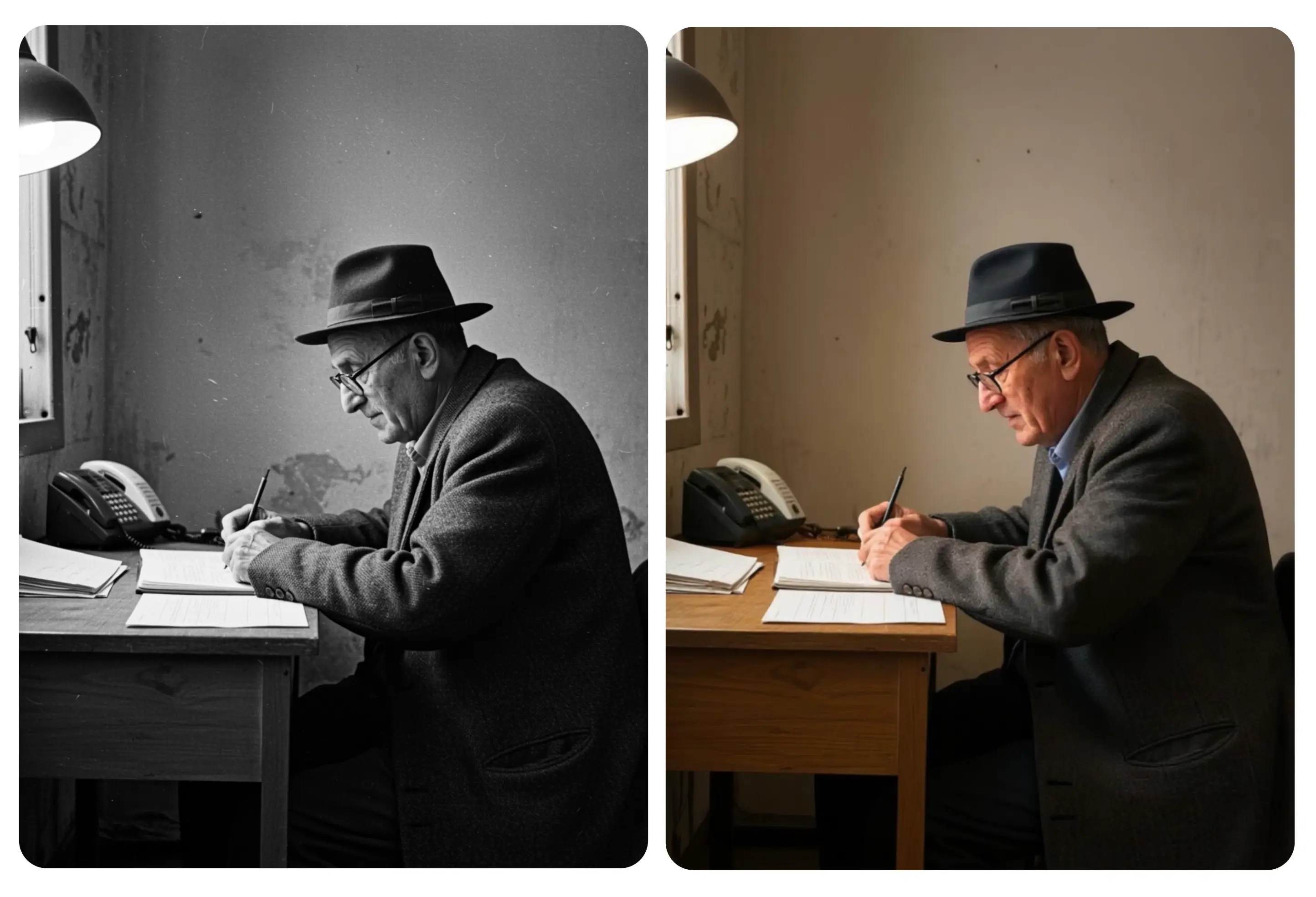 Before and after example